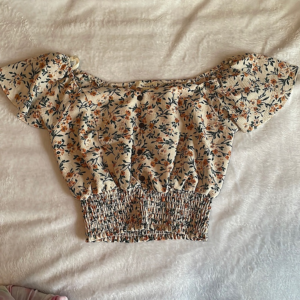 Boho crop top